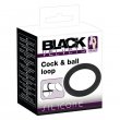 Erekcijski Obroček Black Velvets Coock & Ball Loop