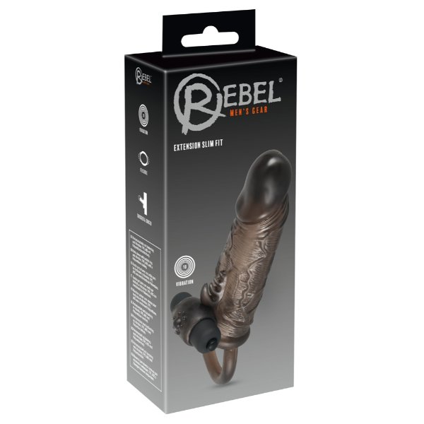 Vibracijski Penis Nastavek Rebel Extension Slim Fit