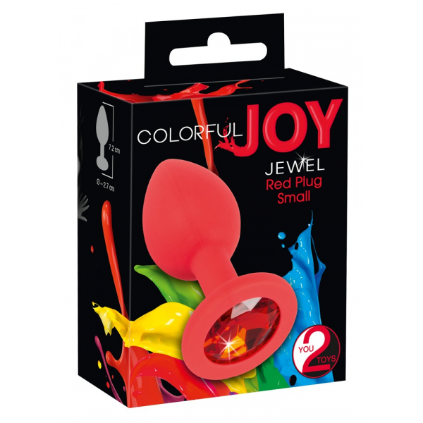 Analni nastavek Colorful Joy Jewel
