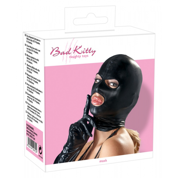 Maska Črna Bad Kitty