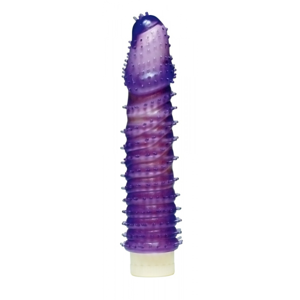 Penis nastavek vijolične barve.