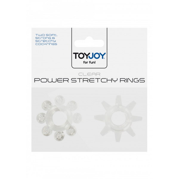 Erekcijska Obročka Power Stretchy Rings
