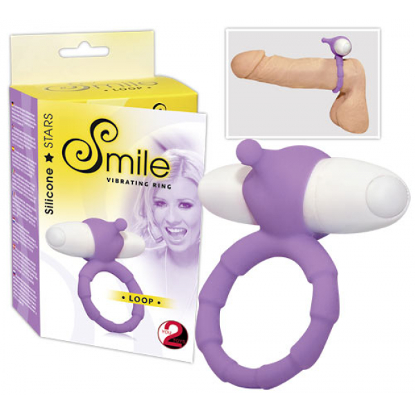 Vibracijski erekcijski obroček Smile Loop