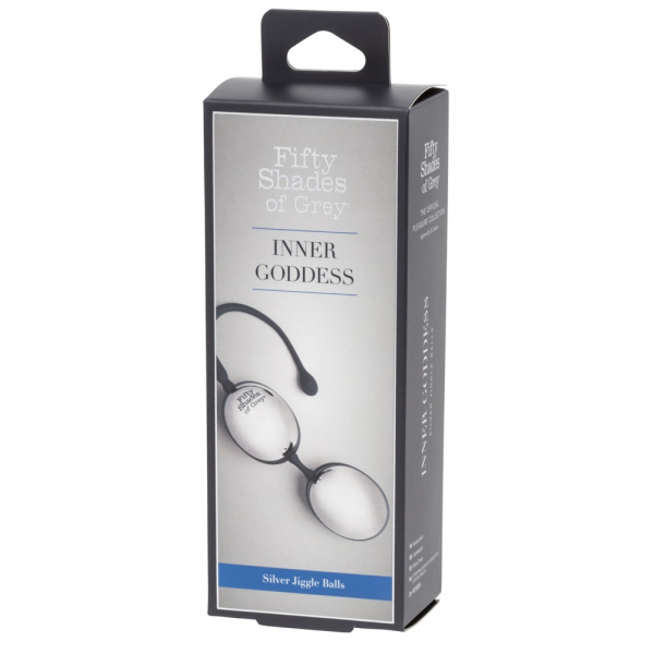 Kroglici Silver Jiggle Balls Fifty Shades Of Grey