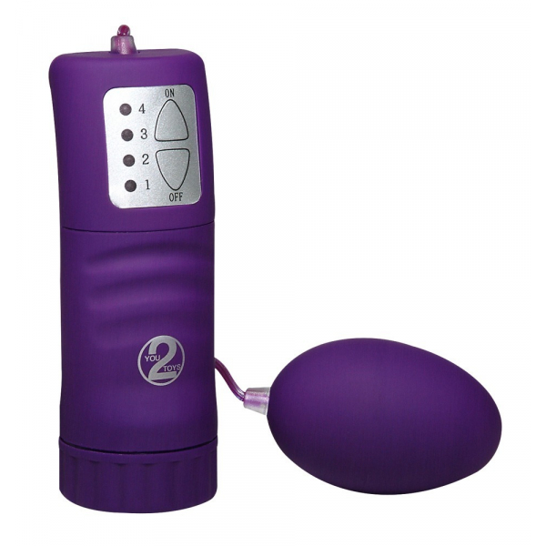 Vibracijski jajček Velvet Purple Pill